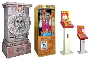 Bocca della Verita, Wanted poster, Love Test, Speed Test