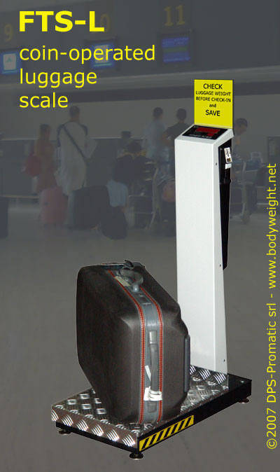 FTS-L coin-operated luggage scale