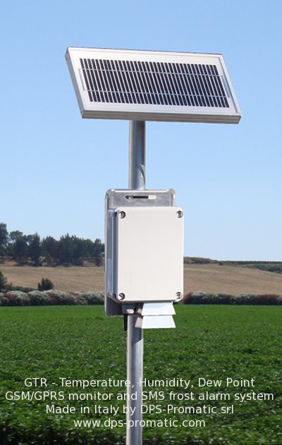 GPRS temperature and humidity monitor